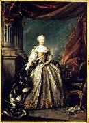 Portrait of Maria Teresa of Spain as the Dauphine of France, Louis Tocque